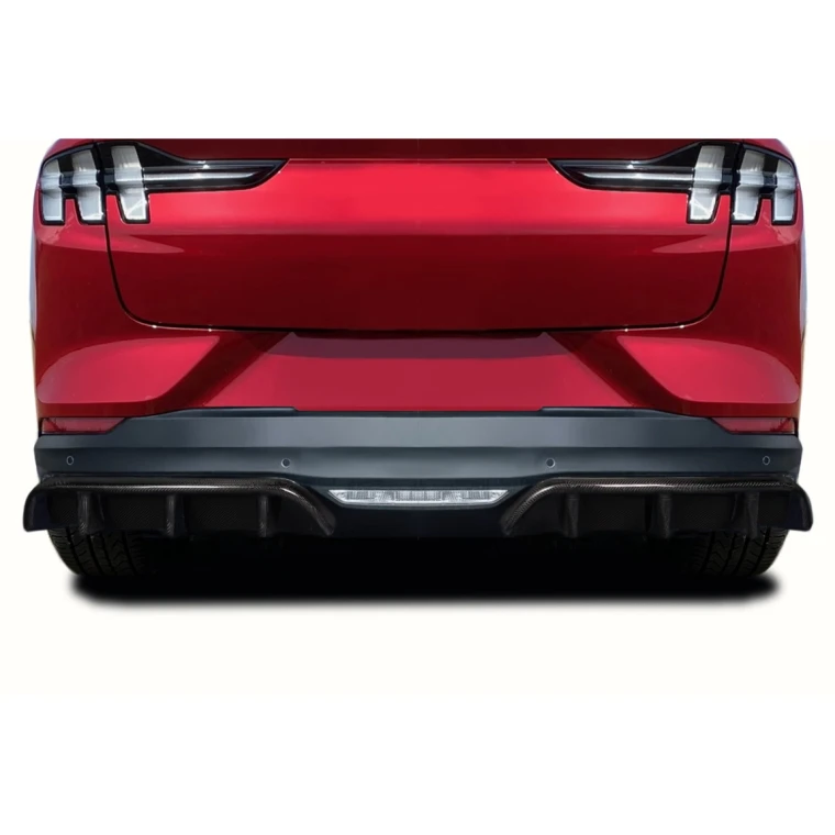 2021-2025 Ford Mustang Mystic Carbon Fiber Rear Lip - image 1