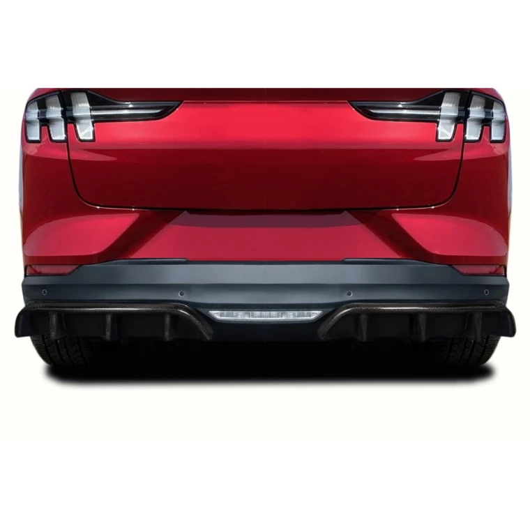 2021-2025 Ford Mustang Mystic Carbon Fiber Rear Lip - image 1