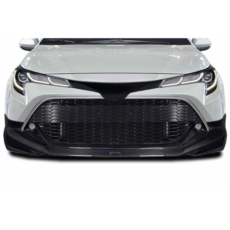 2019-2025 Toyota Corolla Hatchback Carbon Creations Medula Front Lip Spoiler Air Dam - 1 Piece - image 1