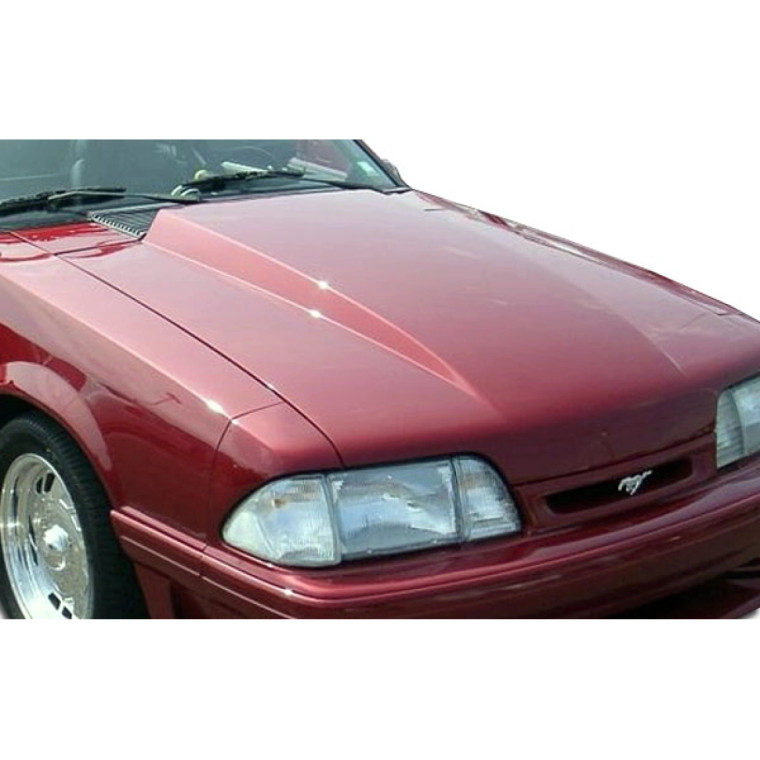 1987-1993 Ford Mustang Duraflex 2" Cowl Hood - 1 Piece - image 1