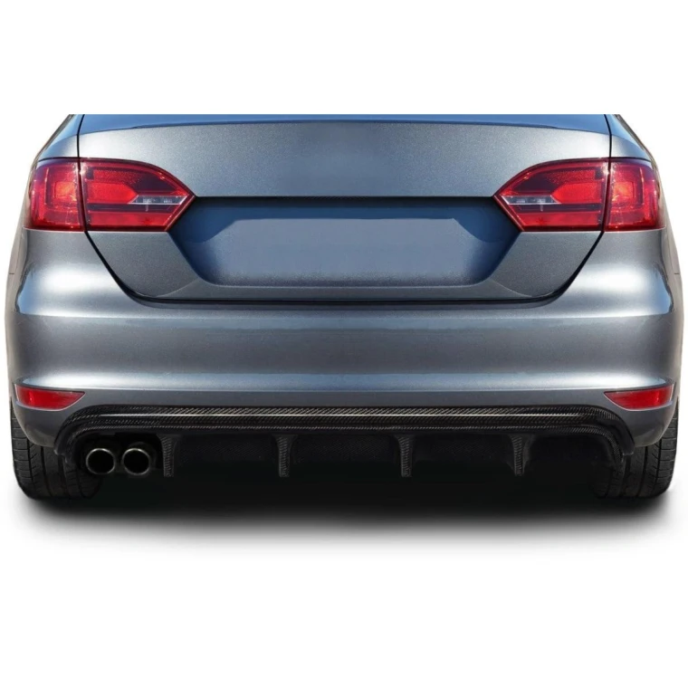 2011-2014 Volkswagen Jetta Circuit Carbon Fiber Rear Lip - image 1