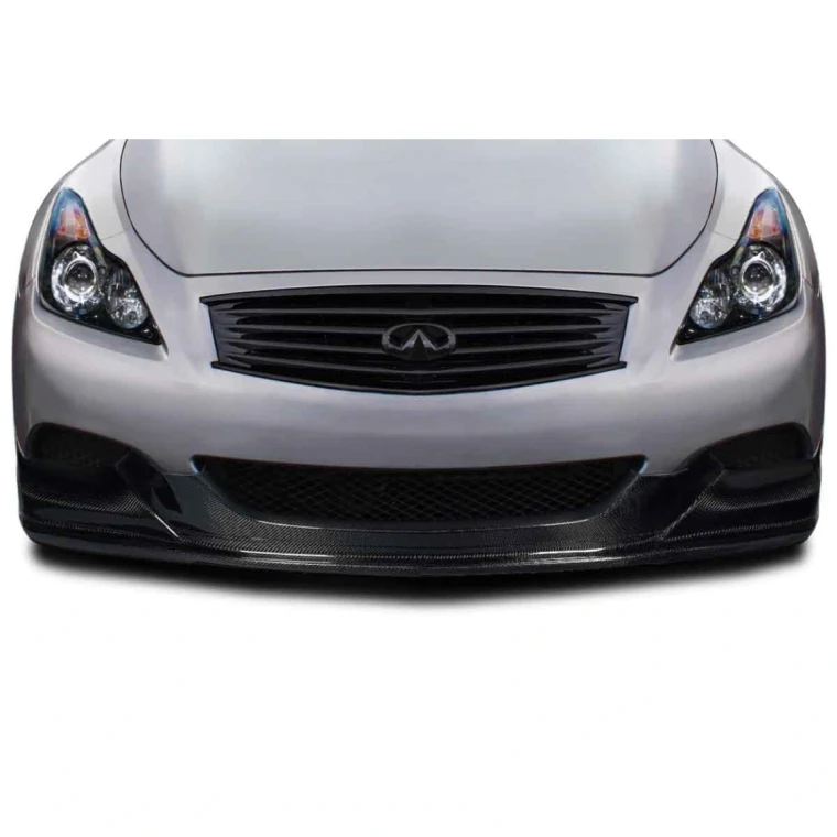 2008-2015 Infiniti G Coupe Avera Carbon Fiber Front Lip - image 1