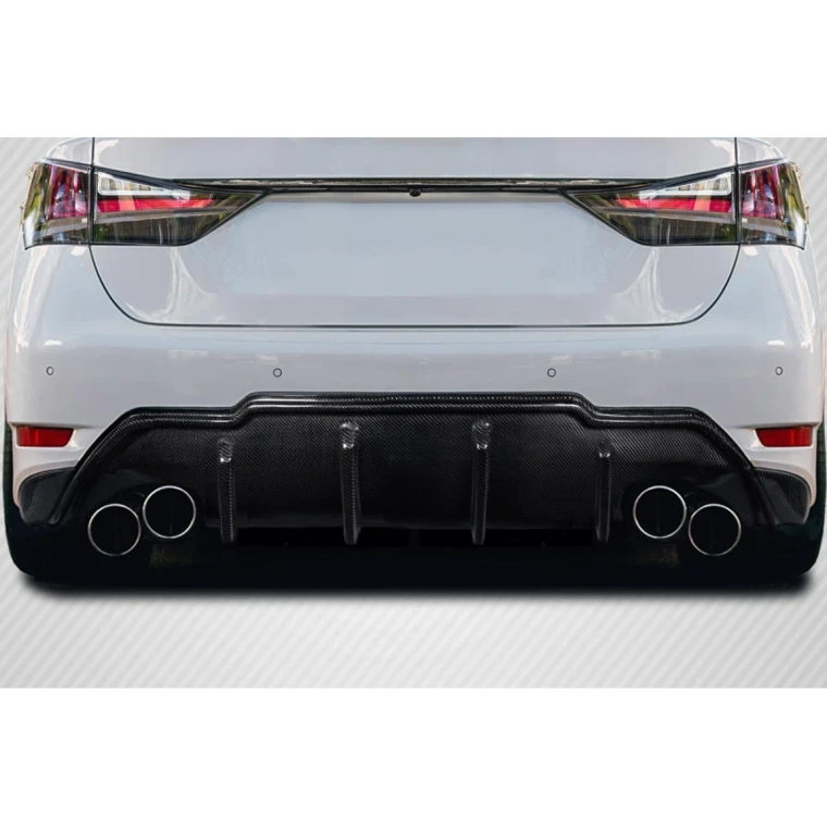 2016-2020 Lexus GS Tarvo Carbon Fiber Rear Lip - image 1