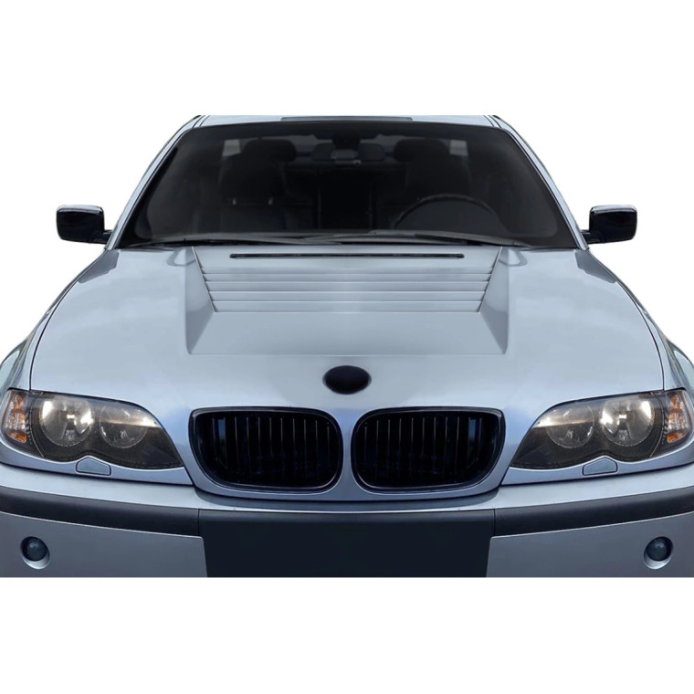 2002-2005 BMW 3 Series E46 4DR D-1 Hood - 1 Piece - image 1