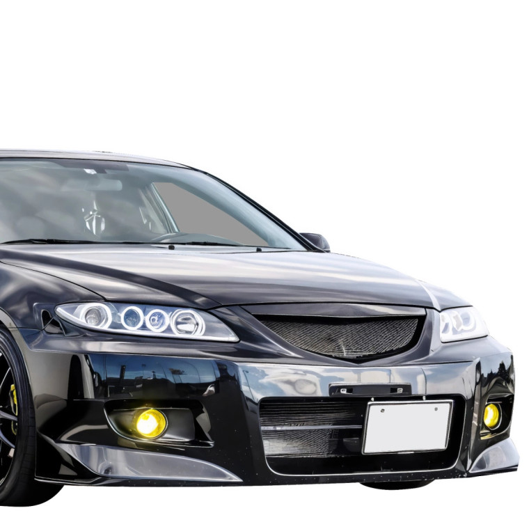 FRP AEXE V2 Front Bumper > Mazda Mazda6 2003-2008 > 4dr Sedan - image 1