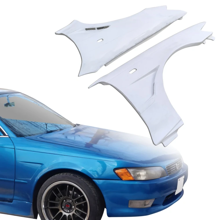 FRP MSPO 20mm Wide Body Fenders (front) > Toyota Mark II (JZX90) 1993-1996 - image 1