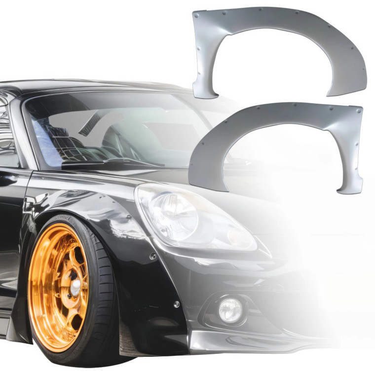 FRP TKYO Wide Body Fender Flare (front) > Toyota MRS MR2 Spyder 2000-2005 - image 1