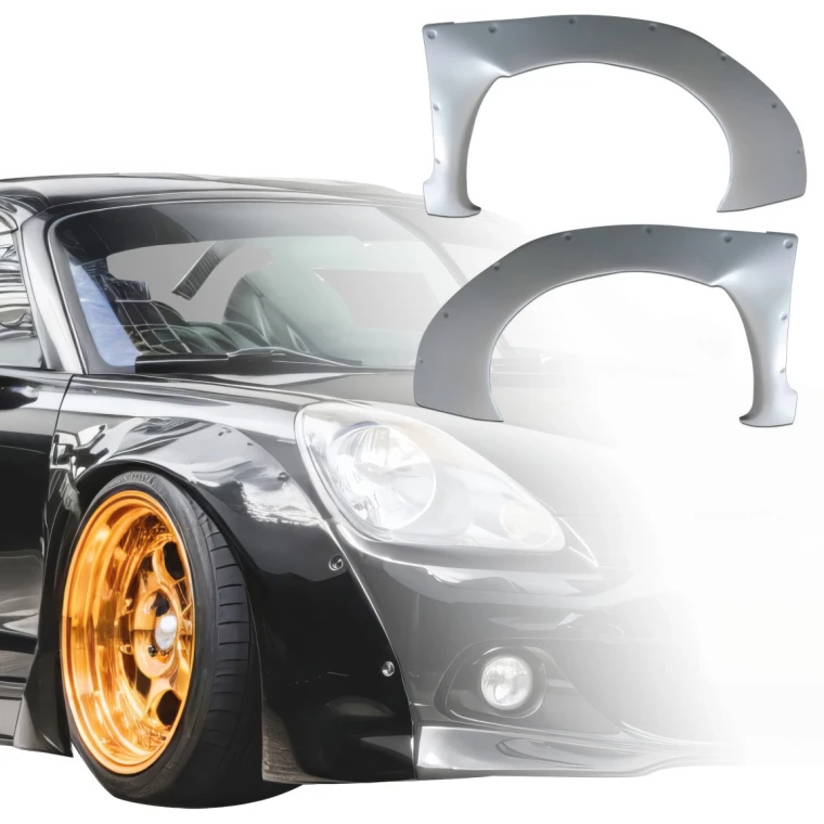 FRP TKYO Wide Body Fender Flare (front) > Toyota MRS MR2 Spyder 2000-2005 - image 1