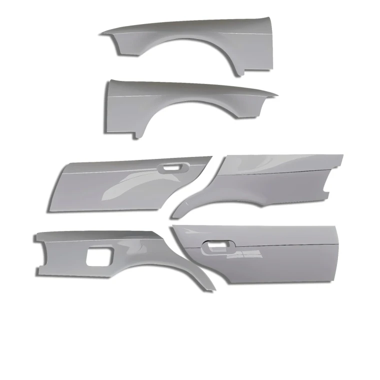 FRP FIT Wide Body Fenders Set > BMW 318i, 323i, 325i, 328i (E36) 1992-1998 > 4dr - image 1