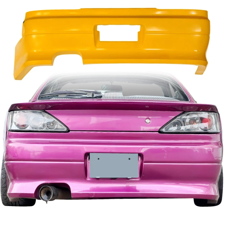 FRP VERT v1 Rear Bumper > Nissan Silvia (S15) 1999-2002 - image 1