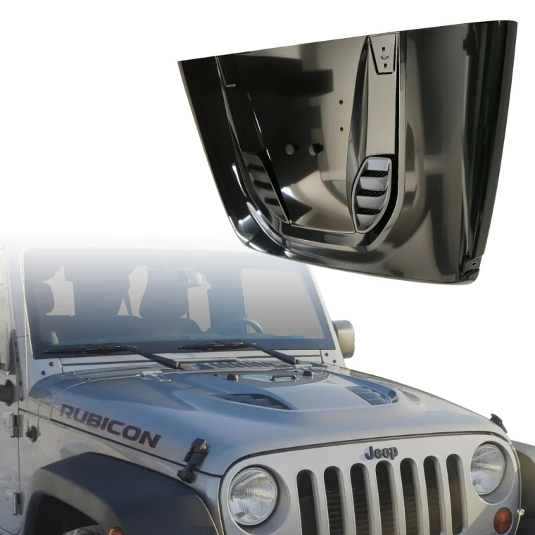 Steel JK 10th Anniversary Hood > Jeep Wrangler JK 2007-2018 - image 1