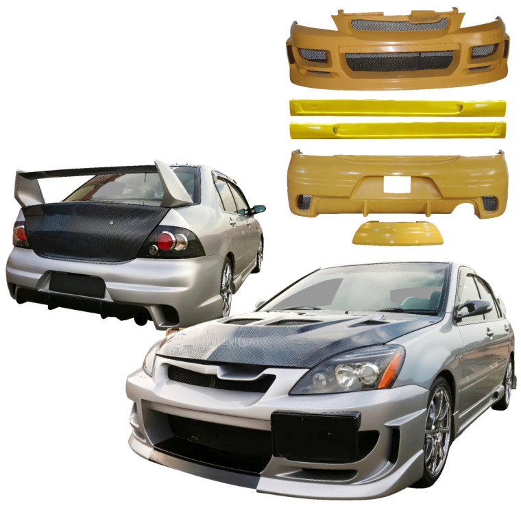 FRP CSPE Body Kit 5pc > Mitsubishi Lancer 2004-2007 - image 1