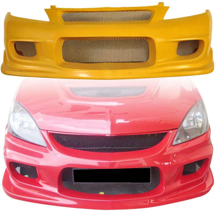 FRP ING Front Bumper > Mitsubishi Lancer 2004-2007 - image 1