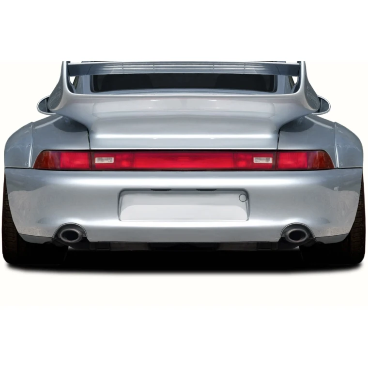 1995-1998 Porsche 911 Turbo 993 OEM Look Rear Bumper - 1 Piece - image 1