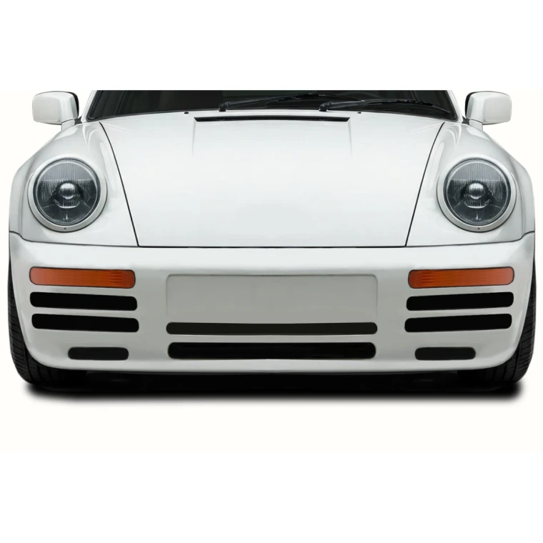 1974-1993 Porsche 911 964 Turbo Look Front Bumper - 1 Piece - image 1
