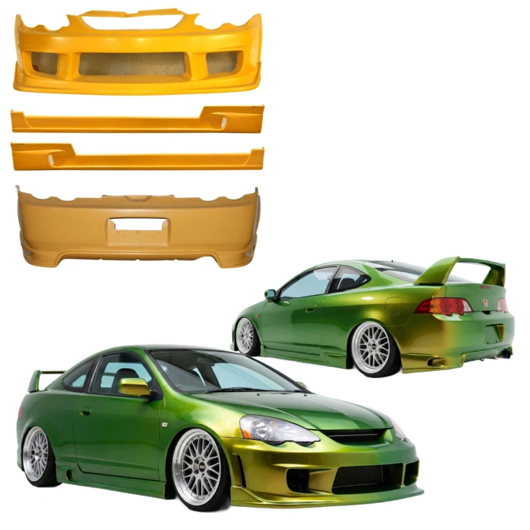 FRP ING v1 Body Kit 4pc > Acura RSX (DC5) 2002-2004 - image 1