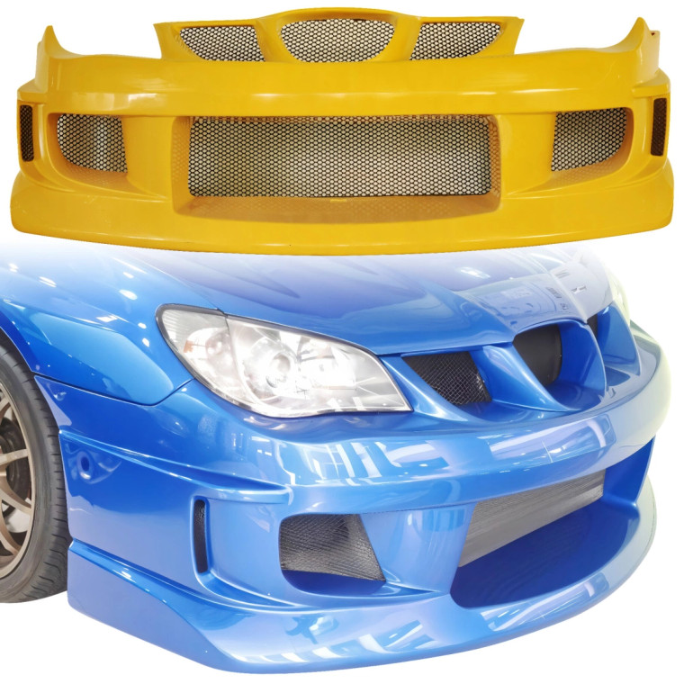ModeloDrive FRP CSPE Front Bumper > Subaru Impreza WRX 2006-2007 > 4/5dr - image 1