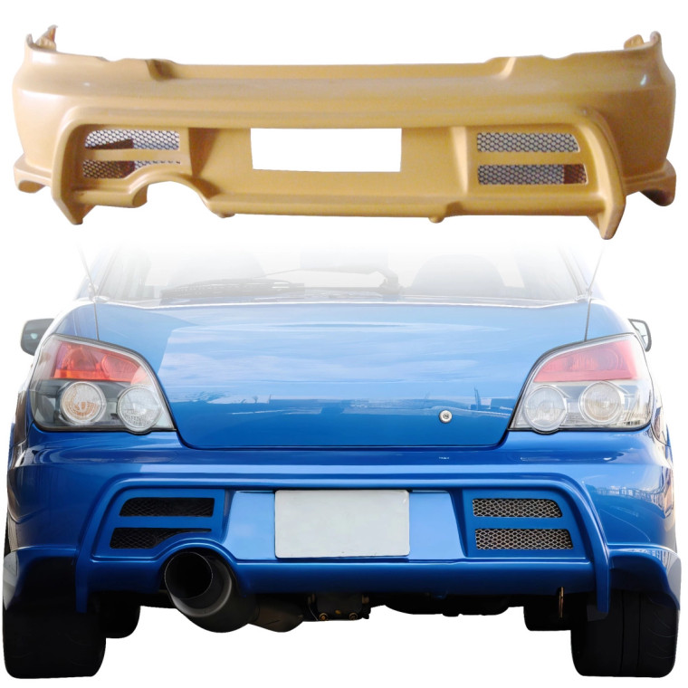 FRP VAR Rear Bumper > Subaru Impreza WRX 2004-2007 > 4/5dr - image 1