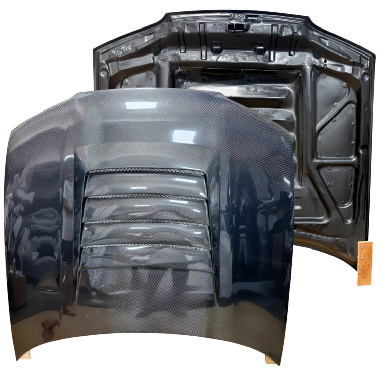 Carbon Fiber NISM N1 Hood > Nissan Skyline (R33) GTS 1993-1995 > 2dr Coupe - image 1