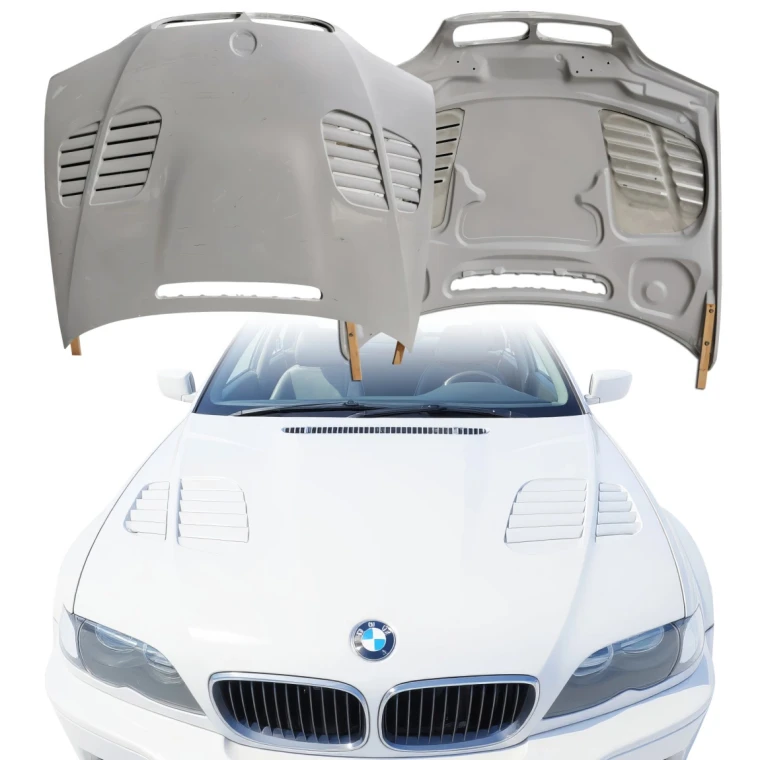 FRP GTR Hood > BMW M3 2001-2006 > 2dr Coupe - image 1