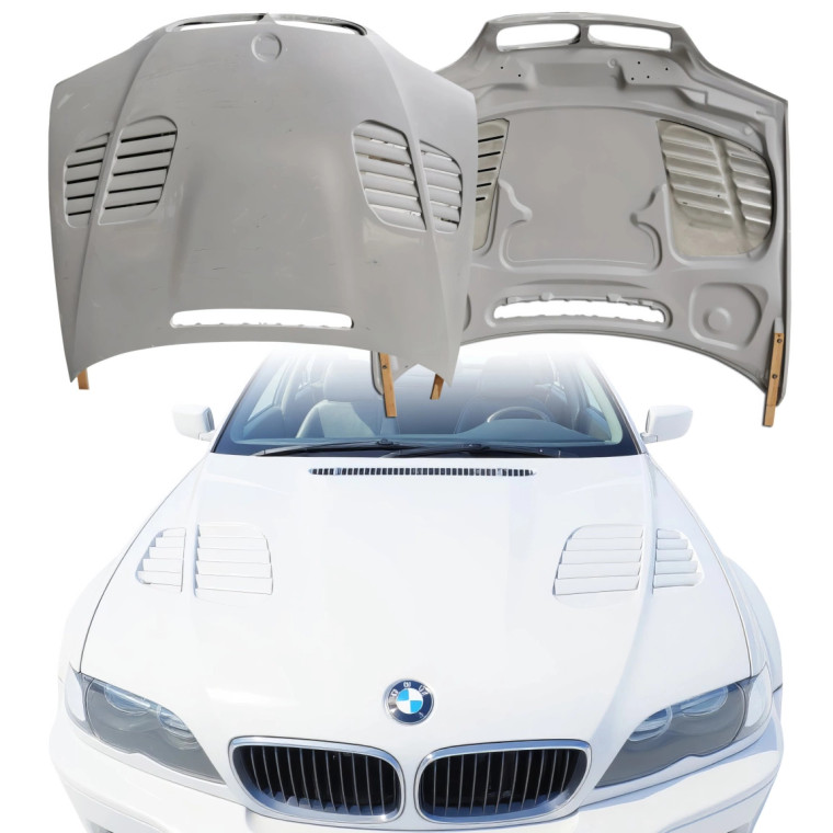 FRP GTR Hood > BMW M3 2001-2006 > 2dr Coupe - image 1