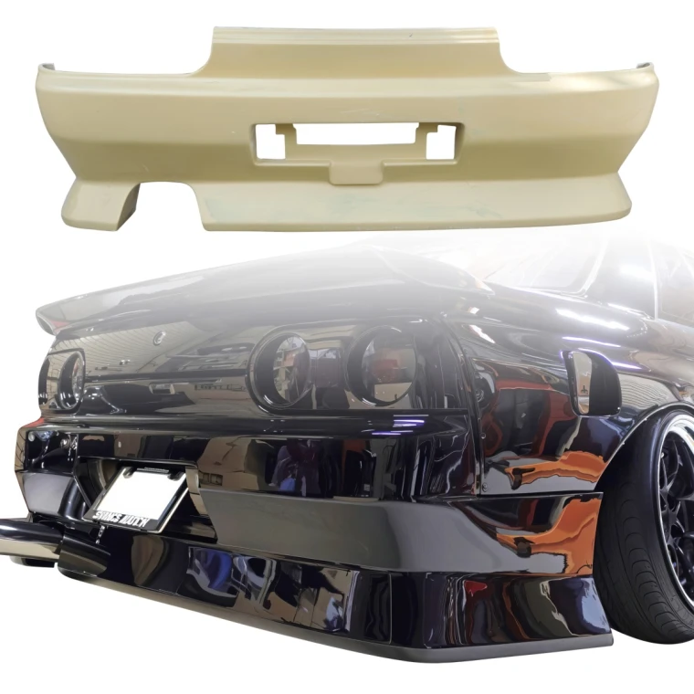 FRP DMA Rear Bumper > Nissan Skyline (R32) GTS 1990-1994 > 2dr Coupe - image 1