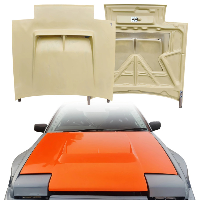 FRP BK Hood > Toyota Corolla (AE86) Trueno 1984-1987 - image 1