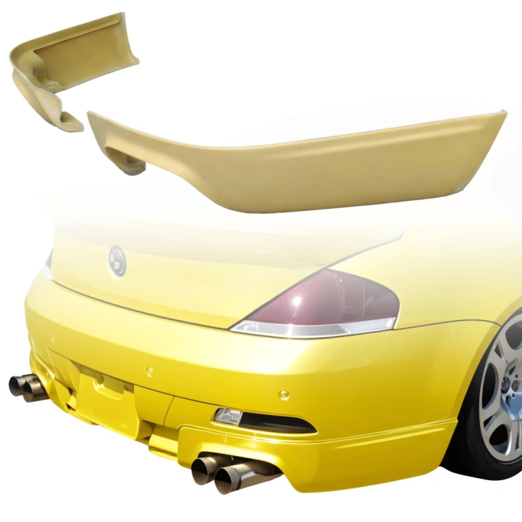 FRP WAL Rear Lip Valance > BMW 645Ci (E63 E64) 2004-2005 - image 1