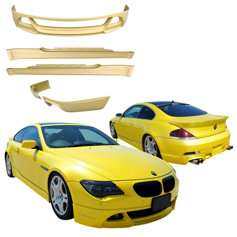 FRP WAL Body Kit 4pc > BMW 645Ci (E63 E64) 2004-2005 - image 1
