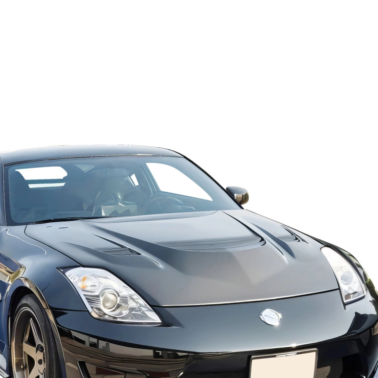 ModeloDrive Carbon Fiber MCRO Hood > Nissan 350Z (Z33) 2003-2008 - image 1