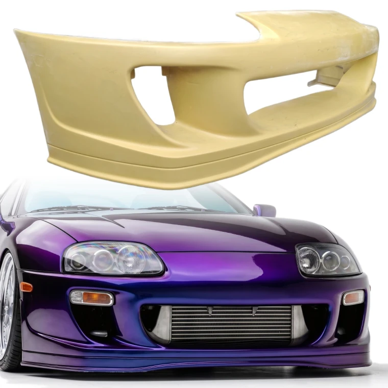FRP RIDO Front Bumper > Toyota Supra (JZA80) 1993-1998 - image 1