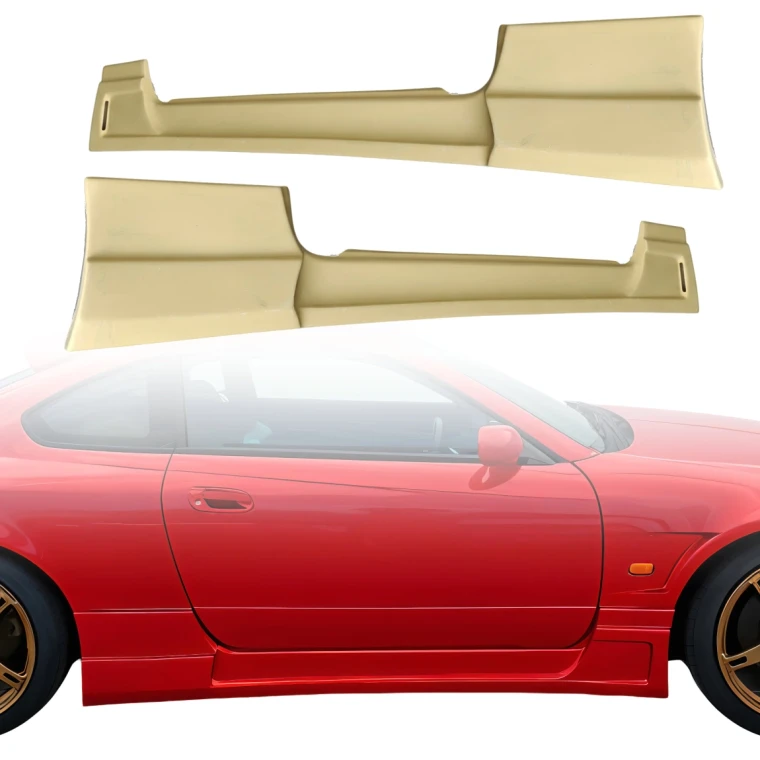 FRP ORI RAC Side Skirts > Nissan Silvia (S15) 1999-2004 - image 1