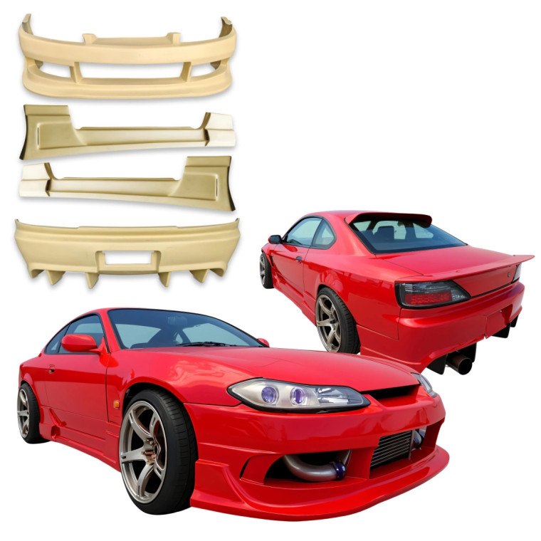 ModeloDrive FRP ORI RAC Body Kit 4pc > Nissan Silvia (S15) 1999-2004 - image 1