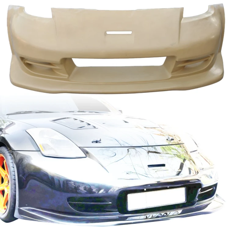 FRP TSE Wide Body Front Bumper > Nissan 350Z (Z33) 2003-2008 - image 1