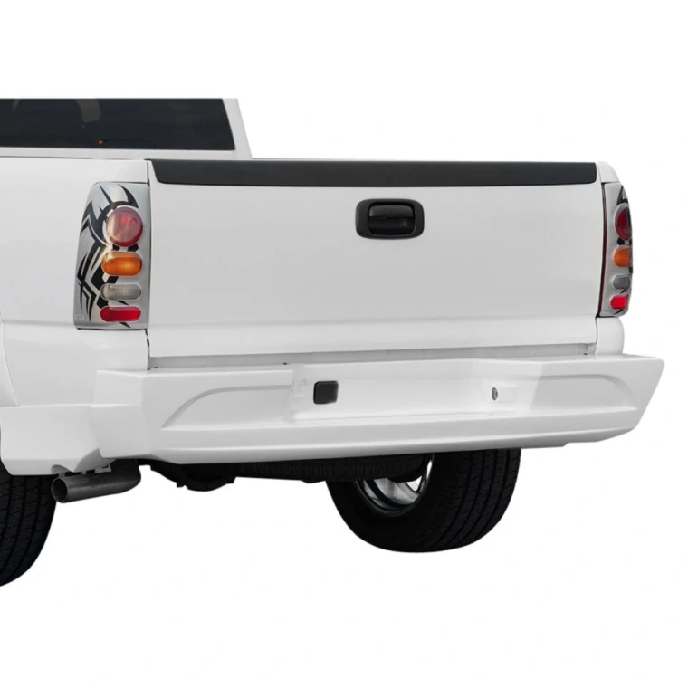 Chevrolet Silverado / GMC Sierra 1999-2006 Aggressive Design 1 Piece Polyurethane Rear Bumper - image 1