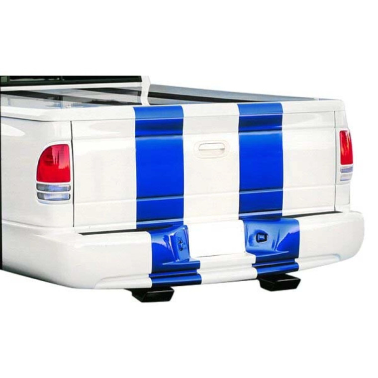 Dodge Dakota 1997-2004 1 Piece Polyurethane Rear Bumper - image 1