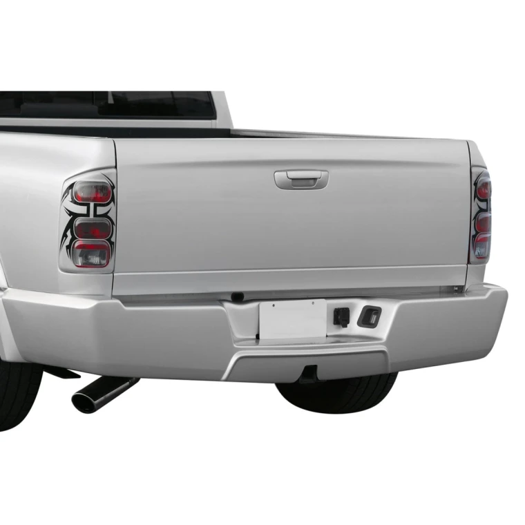 Dodge Ram 2002-2008 1 Piece Polyurethane Rear Bumper - image 1