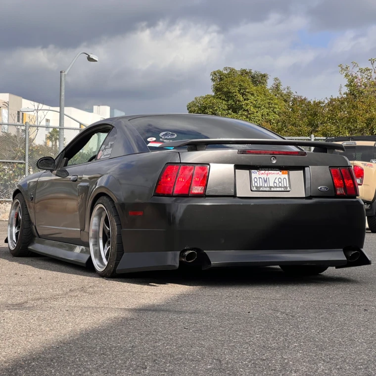Ford Mustang 1999-2004 2FORDY 1 Piece Polyurethane Rear Bumper - image 1