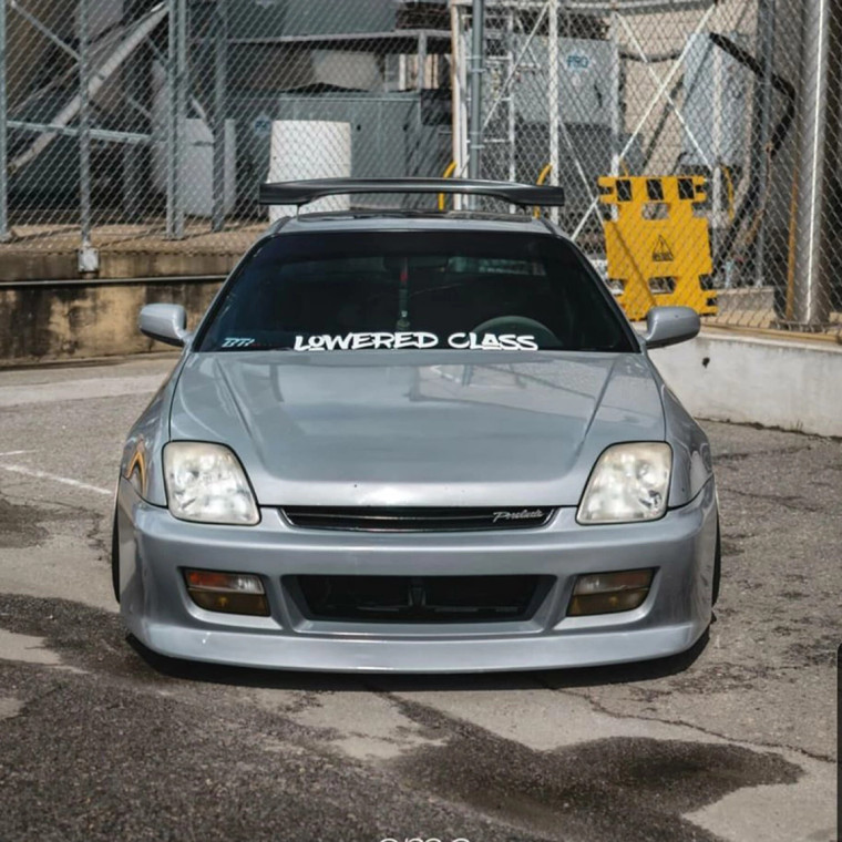Honda Prelude 1997-2001 Brave Style 1 Piece Polyurethane Front Bumper - image 1