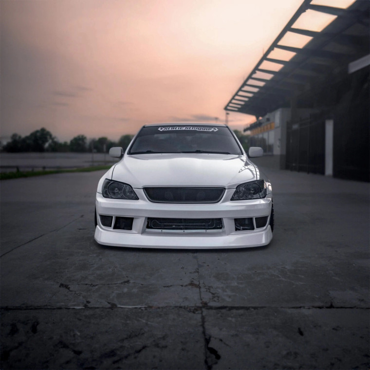 Lexus IS300 2000-2005 Bsport Style 1 Piece Polyurethane Front Bumper - image 1