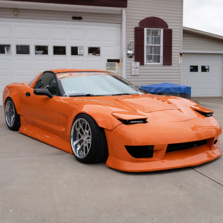 Chevrolet Corvette C5 1997-2004 Kyouki Style 5 Piece Polyurethane Full Body Kit - image 1