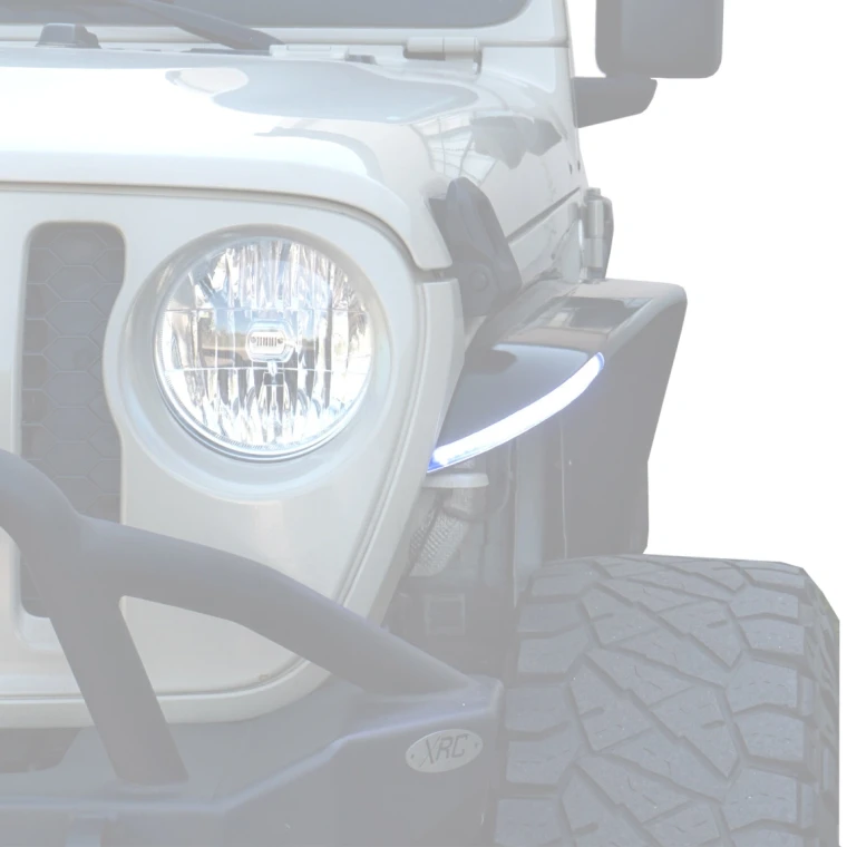 Universal – Jeep Wrangler JL / Gladiator JT Front Fenders Replacement LED Lighting Package - image 1