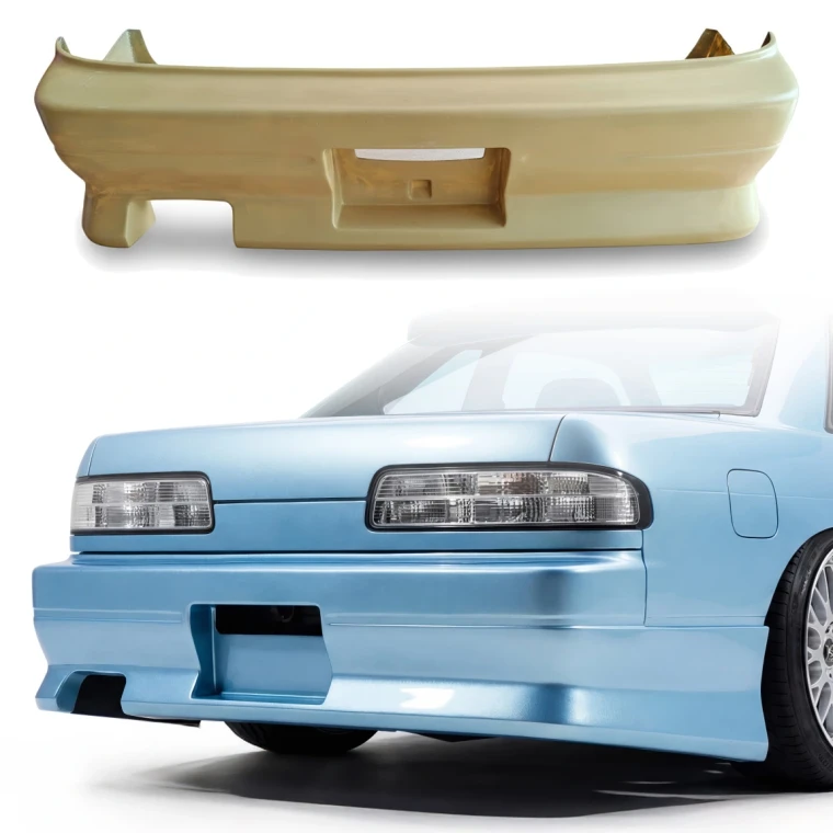 FRP DMA v1 Rear Bumper > Nissan Silvia (S13) 1989-1994 - image 1