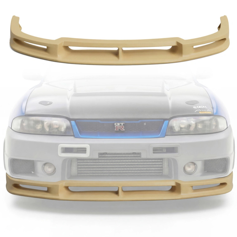 FRP 400R Front Lower Lip > Nissan Skyline (R33) GTR 1995-1998 > 2dr Coupe - image 1