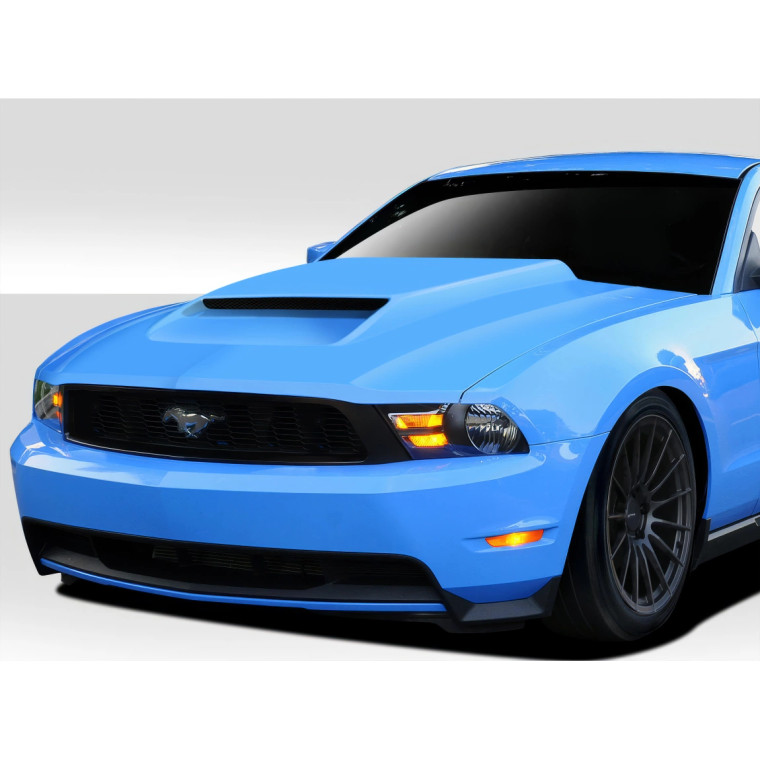 2010-2012 Ford Mustang CVX Version 8 Hood - 1 Piece - image 1