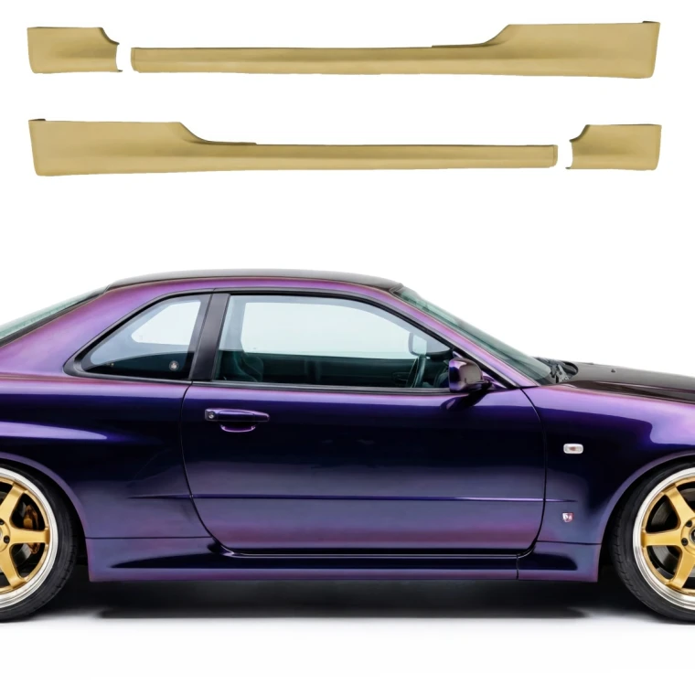 FRP OER GTR Side Skirts (upper) > Nissan Skyline (R34) GTR 1999-2004 > 2dr Coupe - image 1