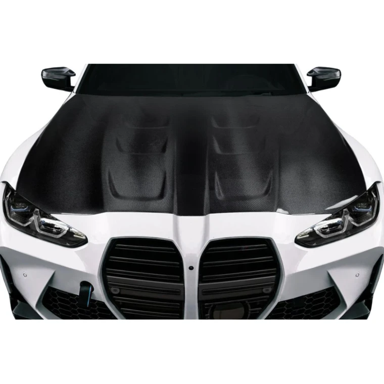 2021-2025 BMW G80 M3 / G82 G83 M4 Fighter Hood - 1 Piece - image 1