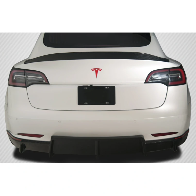 2017-2023 Tesla Model 3 GT Concept Carbon Fiber Rear Wing - image 1