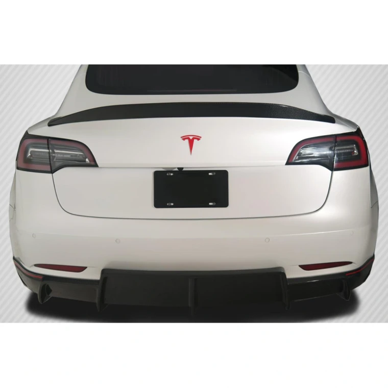 2017-2023 Tesla Model 3 GT Concept Carbon Fiber Rear Wing - image 1