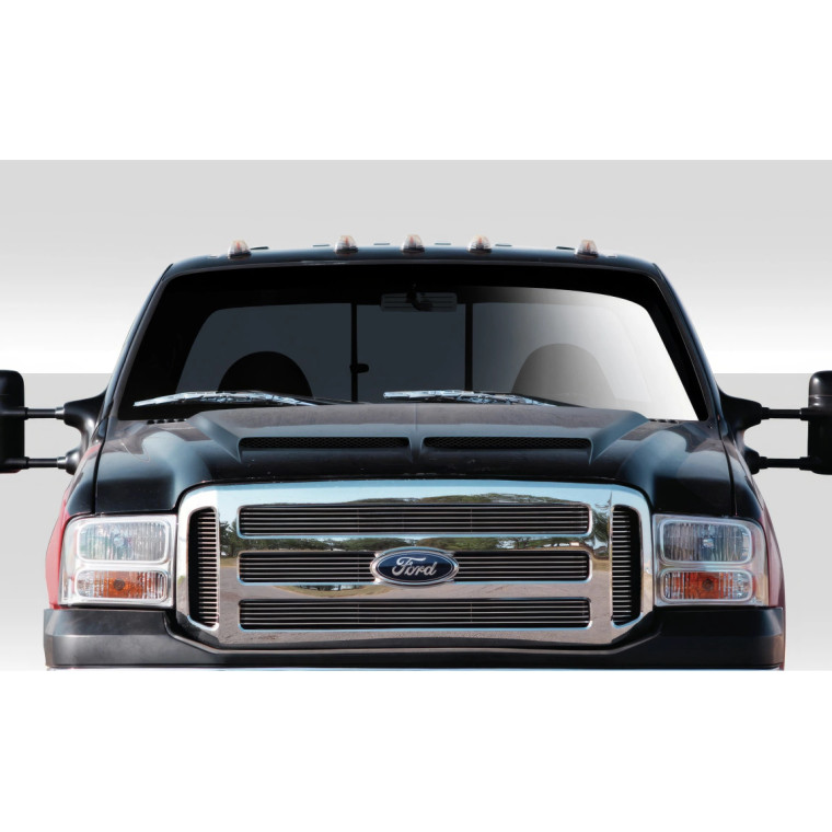 1999-2007 Ford Super Duty F250 F350 F450 F550 / 2000-2005 Ford Excursion Duraflex CVX Hood - 1 Piece - image 1
